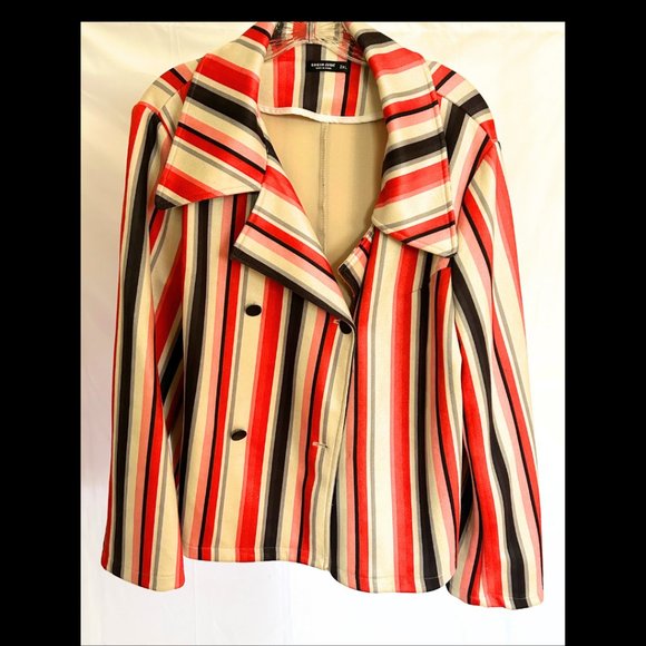 Shein Curve Multicolored Blazer - Picture 2 of 4